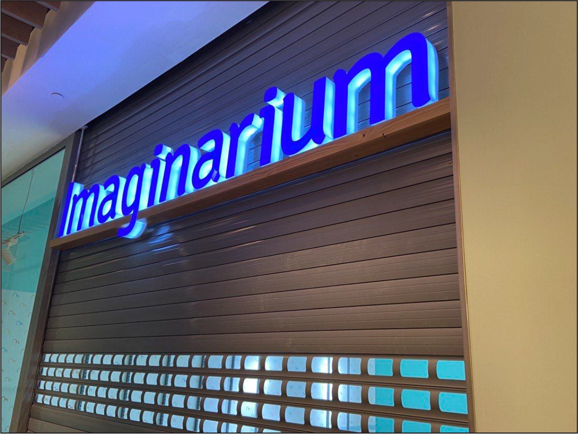İşıqlı hərflər imaginarium